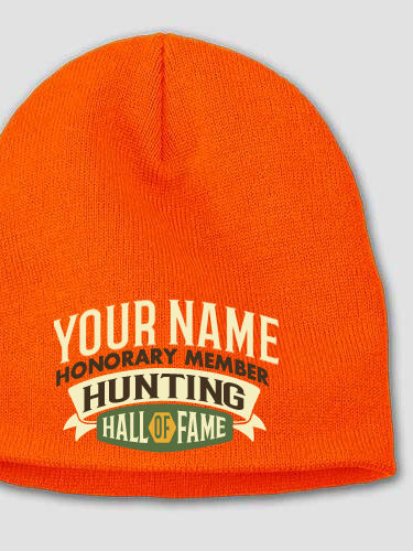 Deer Hunting Hall Of Fame : Embroidered Beanies