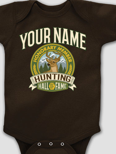 Deer Hunting Hall Of Fame : Printed Baby Bodysuits
