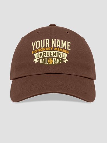 Gardening Hall Of Fame : Embroidered Baseball Hats