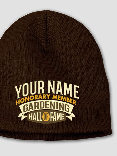 Gardening Hall Of Fame : Embroidered Beanies