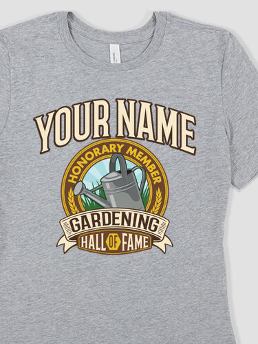 Gardening Hall Of Fame : Premium Ladies T-Shirts