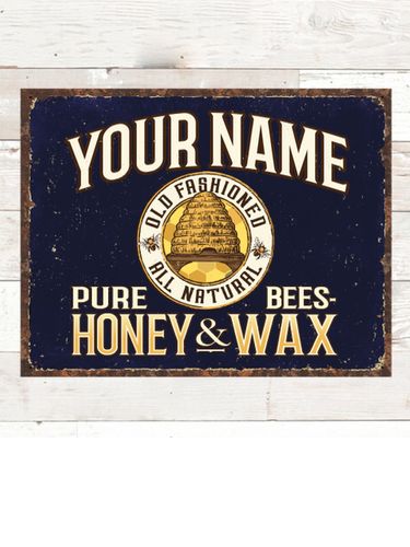 Beekeeping : Tin Signs