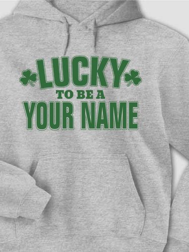 Lucky To Be : Printed Hoodies