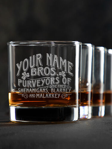 Shenanigans : Rocks Glasses - Engraved