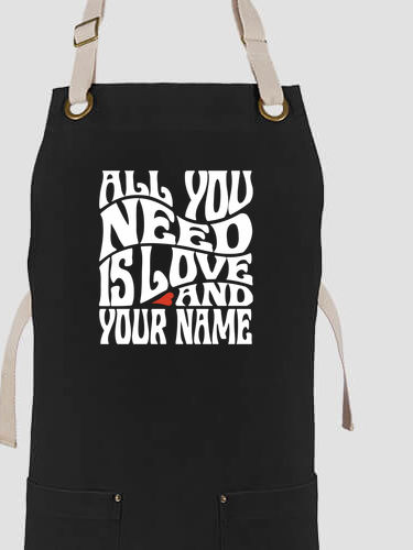 All You Need : Printed Canvas Work Aprons