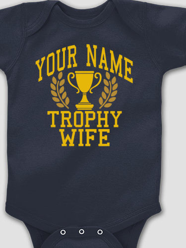 Trophy Wife : Printed Baby Bodysuits