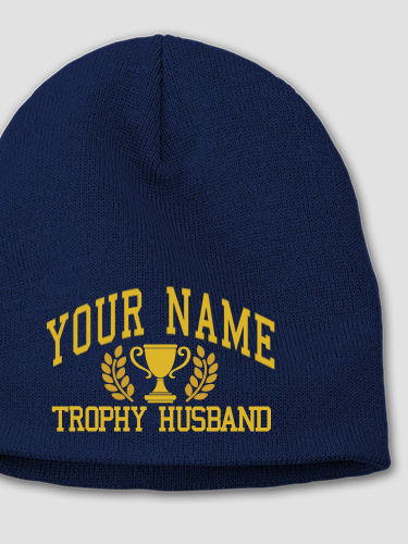 Trophy Husband : Embroidered Beanies