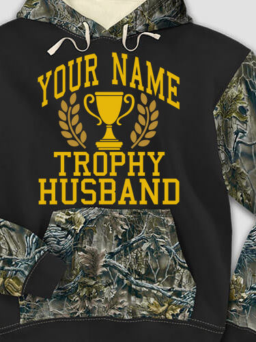 Trophy Husband : Printed 2-Tone Camo Hoodies