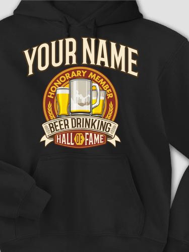 Beer Drinking Hall Of Fame : Printed Hoodies