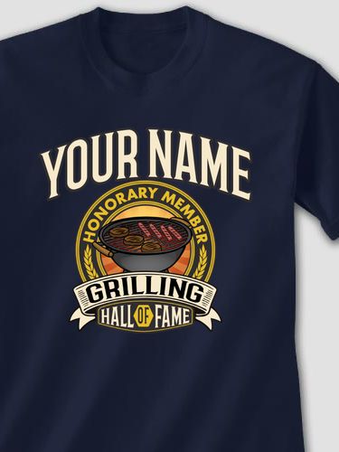 Grilling Hall Of Fame : Printed T-Shirts