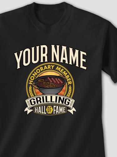 Grilling Hall Of Fame : Printed T-Shirts