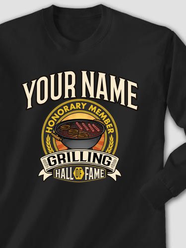 Grilling Hall Of Fame : Printed Long Sleeves