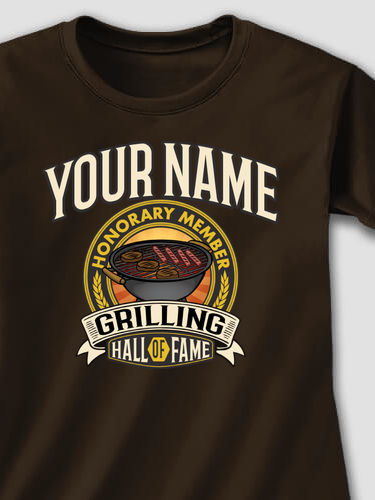 Grilling Hall Of Fame : Printed T-Shirts