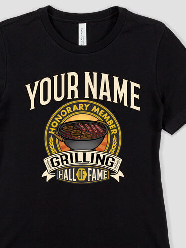 Grilling Hall Of Fame : Premium Ladies T-Shirts