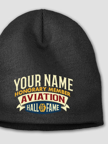 Aviation Hall Of Fame : Embroidered Beanies