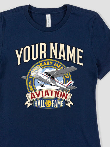 Aviation Hall Of Fame : Premium Ladies T-Shirts