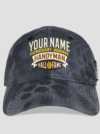 Handyman Hall Of Fame : Embroidered Kryptek Tactical Camo Hats