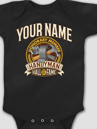 Handyman Hall Of Fame : Printed Baby Bodysuits