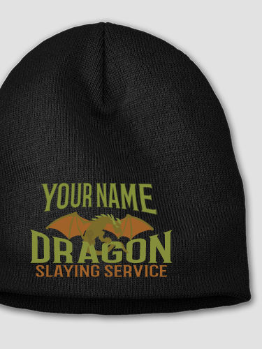 Dragon Slaying : Embroidered Beanies