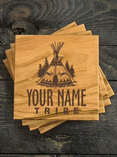 Family Tribe : Coasters - Engraved