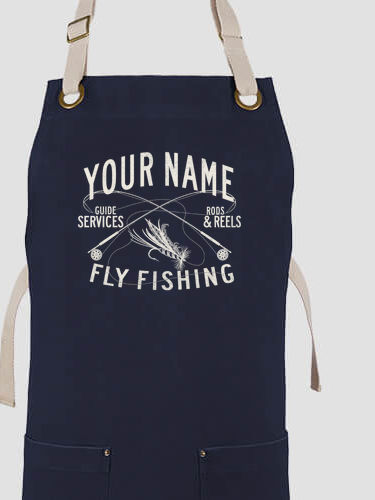Fly Fishing Guide : Printed Canvas Work Aprons
