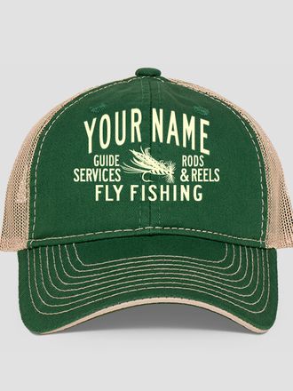 Fly Fishing Guide : Embroidered Trucker Hats