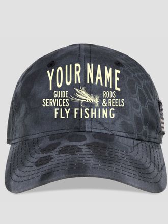 Fly Fishing Guide : Embroidered Kryptek Tactical Camo Hats