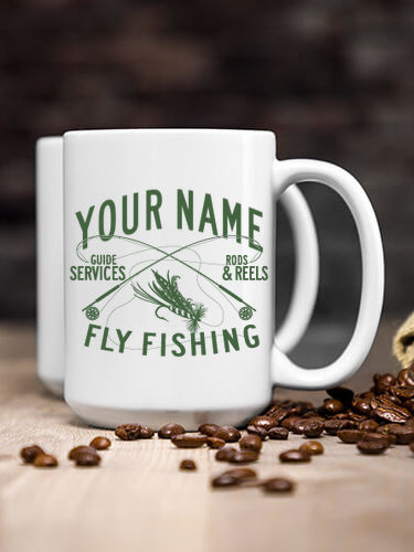 Fly Fishing Guide : Ceramic Coffee Mugs
