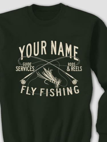Fly Fishing Guide : Printed Sweatshirts