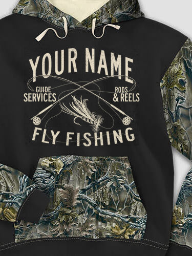 Fly Fishing Guide : Printed 2-Tone Camo Hoodies