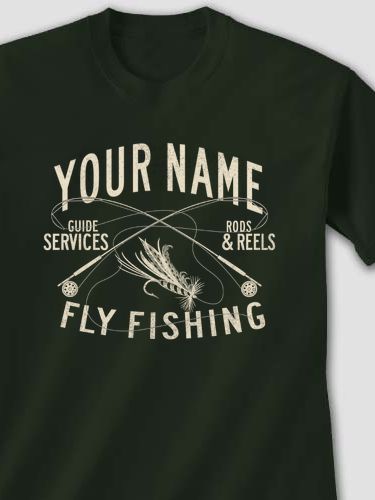 Fly Fishing Guide : Printed T-Shirts