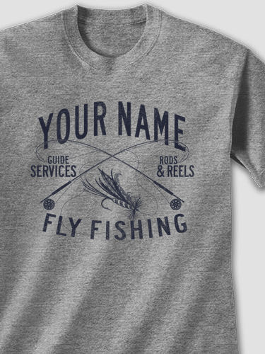 Fly Fishing Guide : Printed T-Shirts