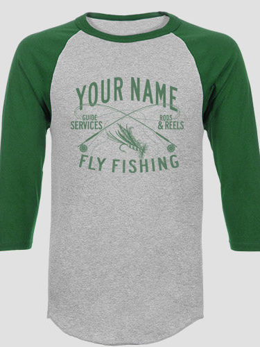 Fly Fishing Guide : Printed Raglan Shirts