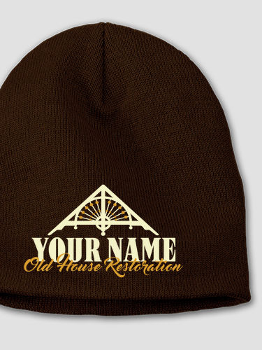 Old House Restoration : Embroidered Beanies
