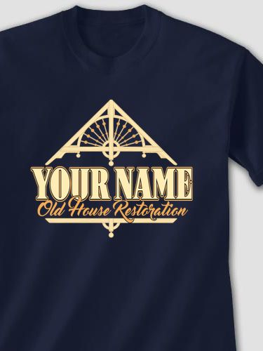 Old House Restoration : Printed T-Shirts