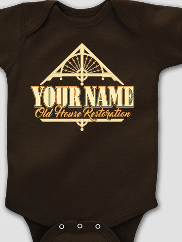Old House Restoration : Printed Baby Bodysuits