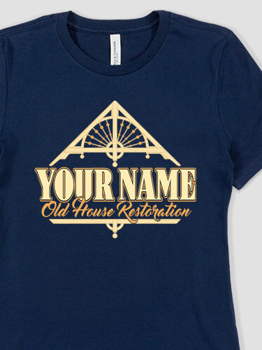Old House Restoration : Premium Ladies T-Shirts