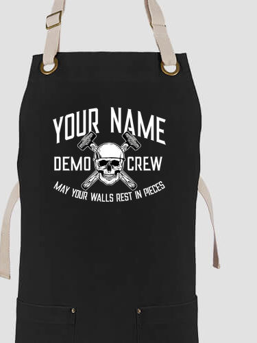 Demo Crew : Printed Canvas Work Aprons