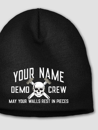 Demo Crew : Embroidered Beanies