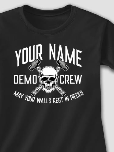 Demo Crew : Adult Ladies Fitted T-Shirt