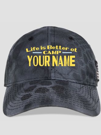 Life Is Better : Embroidered Kryptek Tactical Camo Hats