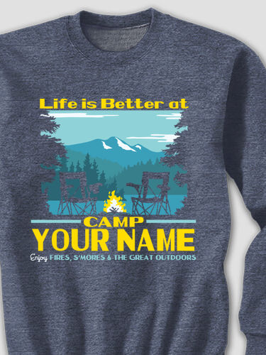Life Is Better : Printed Sweatshirts