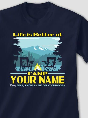 Life Is Better : Printed T-Shirts
