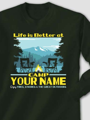 Life Is Better : Printed Long Sleeves