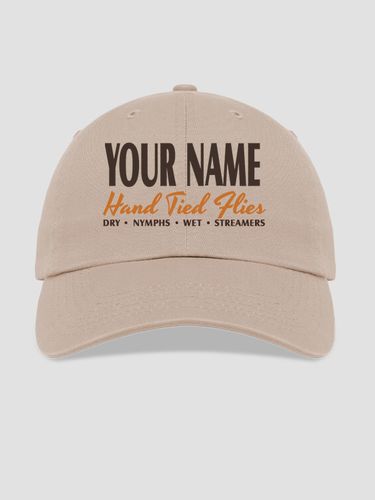 Hand Tied Flies : Embroidered Baseball Hats