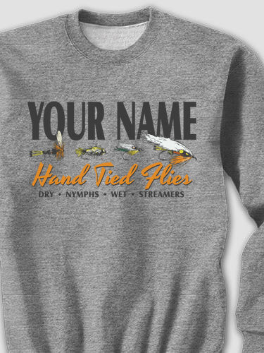 Hand Tied Flies : Printed Sweatshirts