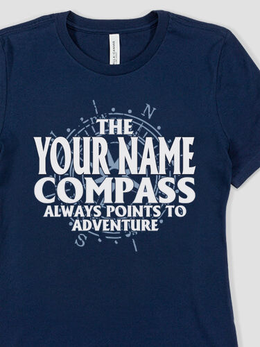 Compass : Premium Ladies T-Shirts