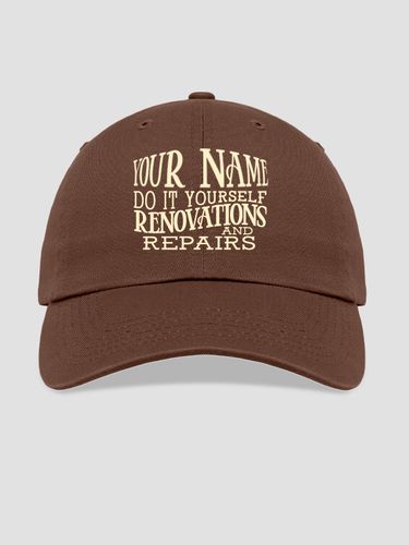 Do It Yourself : Embroidered Baseball Hats