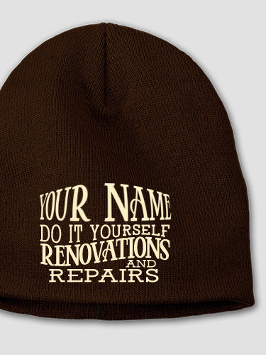 Do It Yourself : Embroidered Beanies