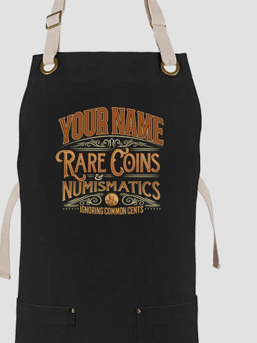 Rare Coins : Printed Canvas Work Aprons